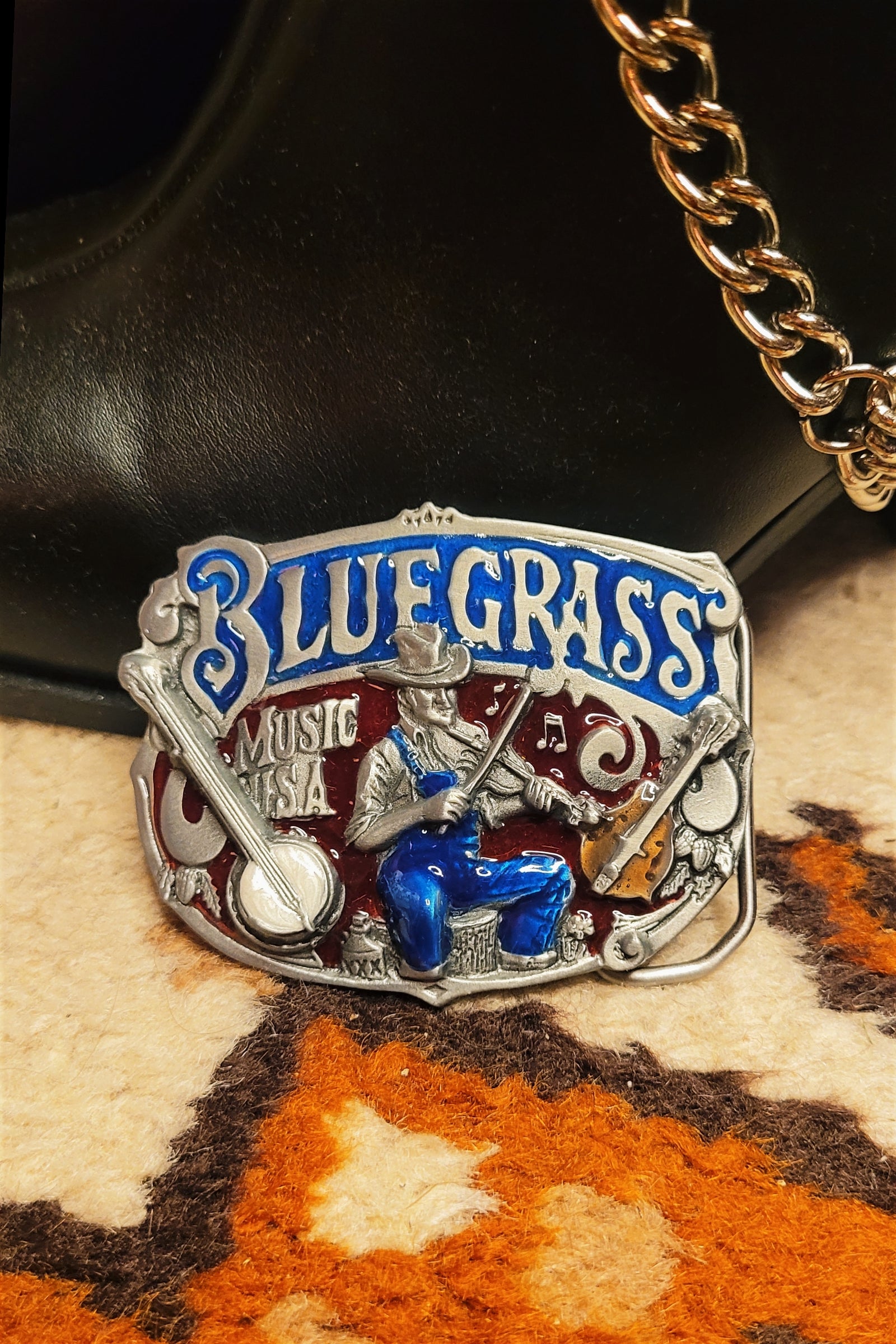 Bluegrass Belt Buckle (American Vintage)