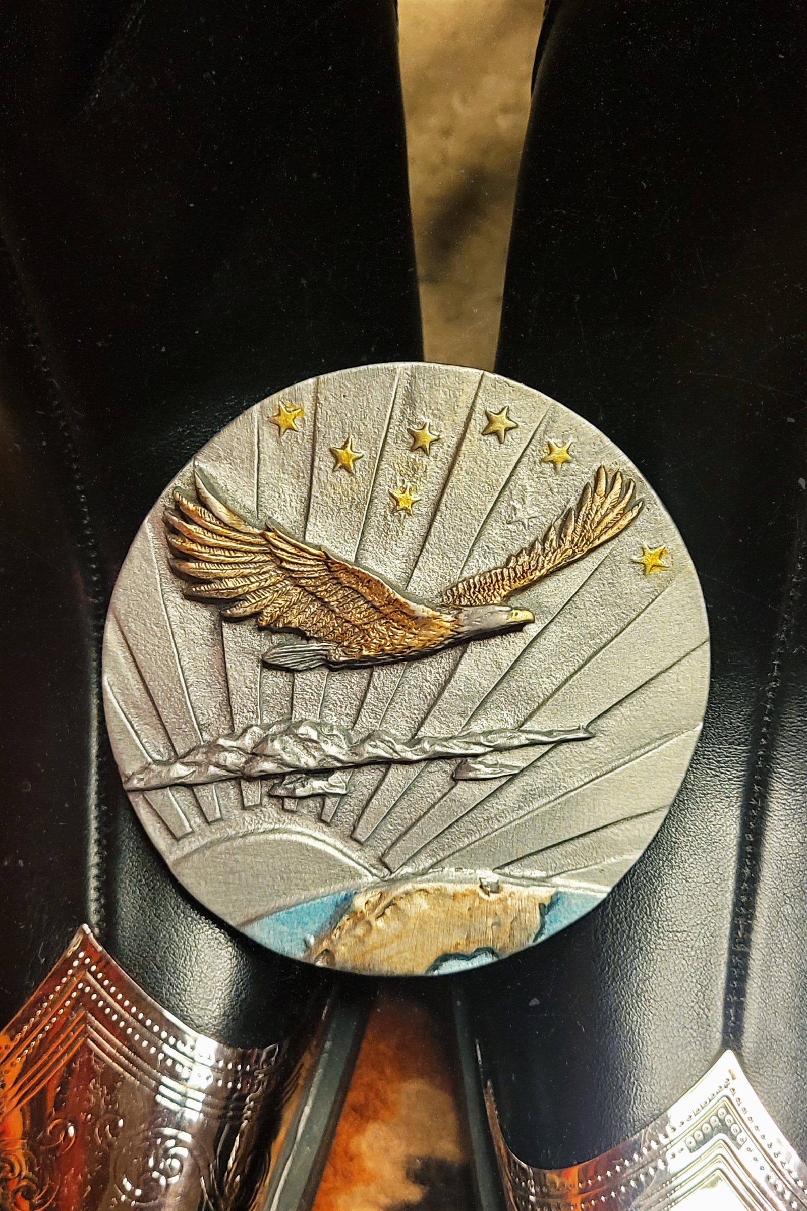 Soaring Eagle Belt Buckle (American Vintage)