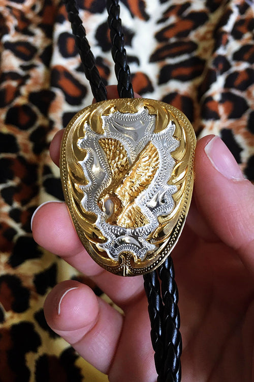 Golden Eagle Bolo (German Silver)