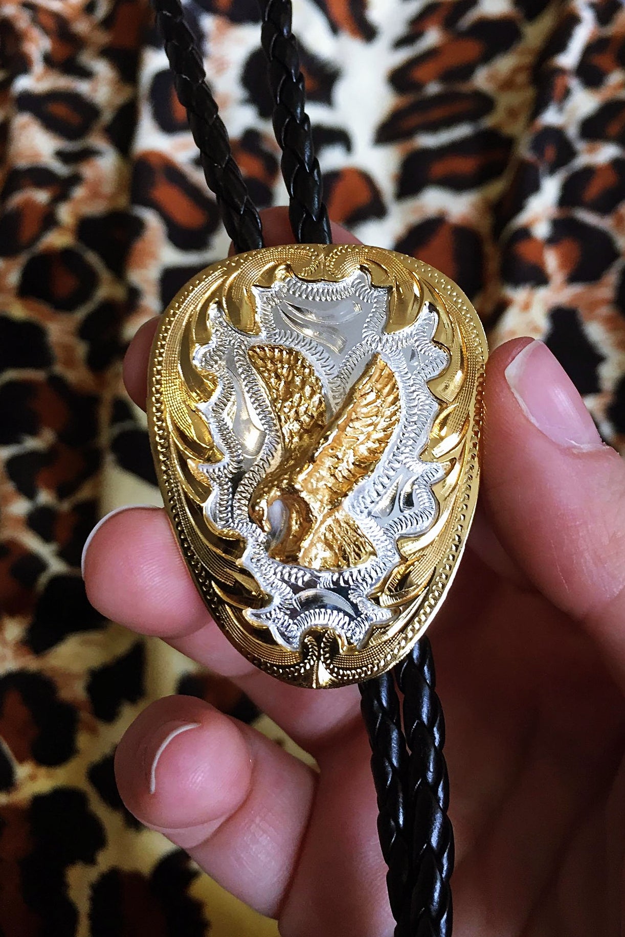 Golden Eagle Bolo (German Silver)