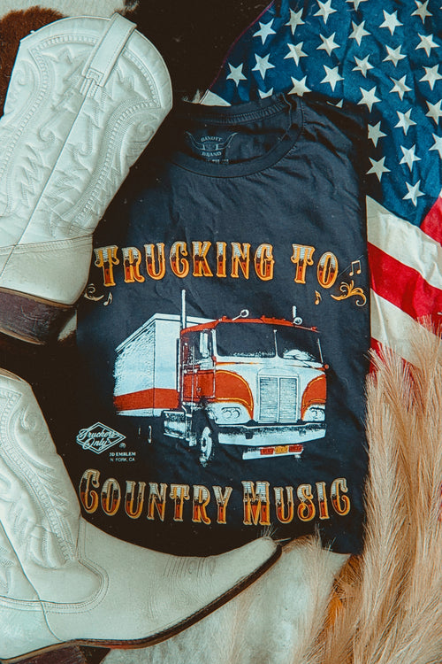 Truckin' to Country Music Tee