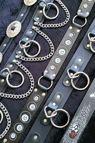 Overkill Concho Leather Belt