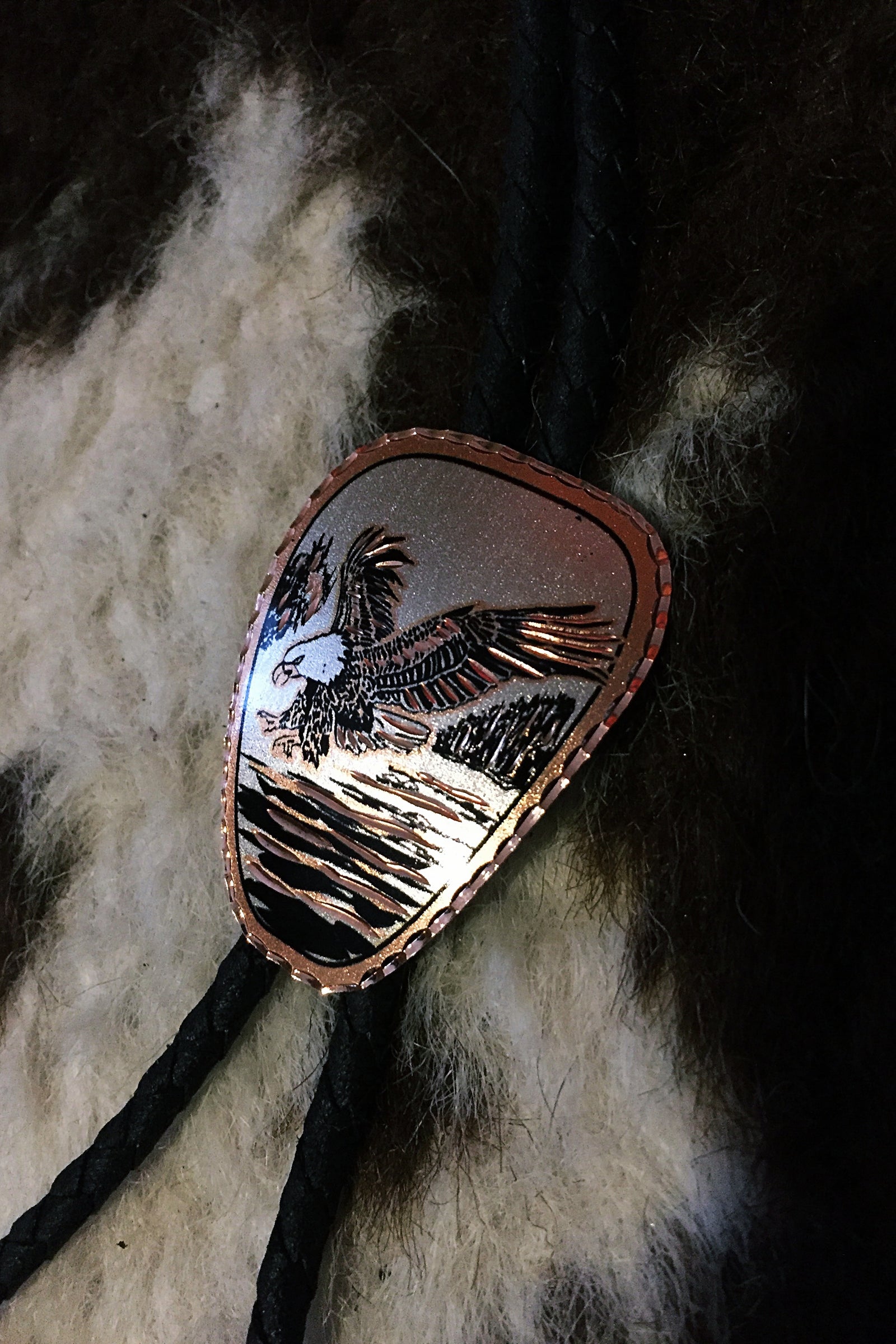 Copper Spread Eagle Bolo Tie (Last One)