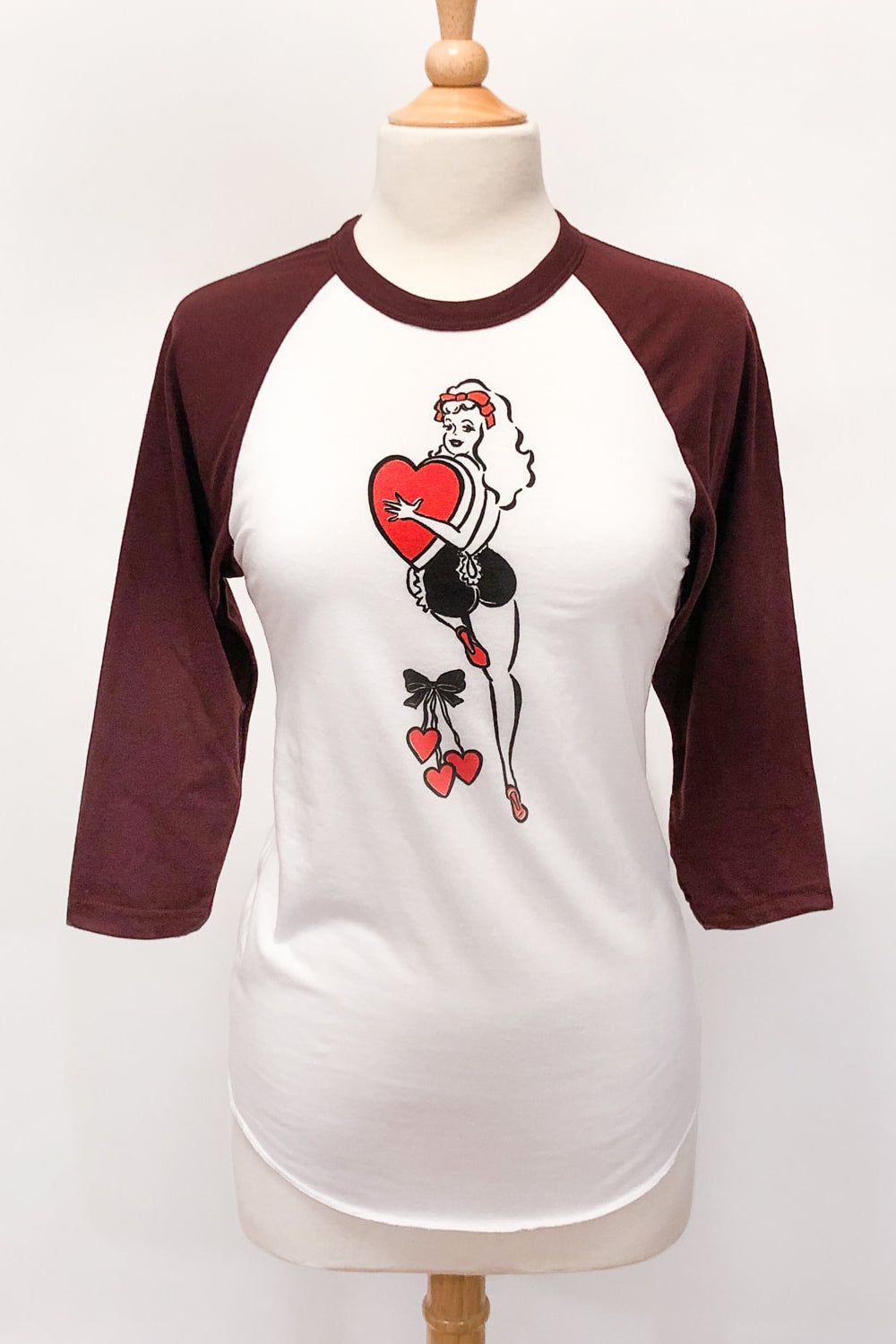 Hold on to Your Heart Unisex Raglan (Last One)